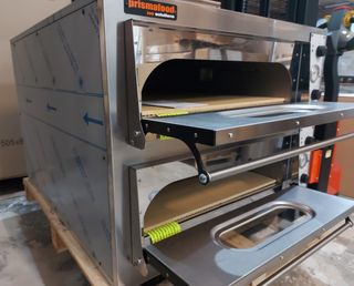 HORNO PARA PIZZA DE 2 CAMARAS 6+6 de 33cm ø