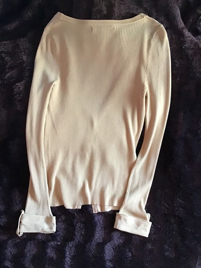 Chaqueta fina de Tex talla S color Beige