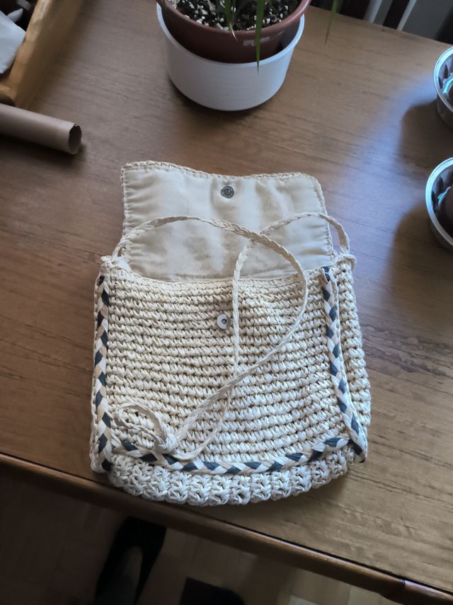 Bolso rafia 
