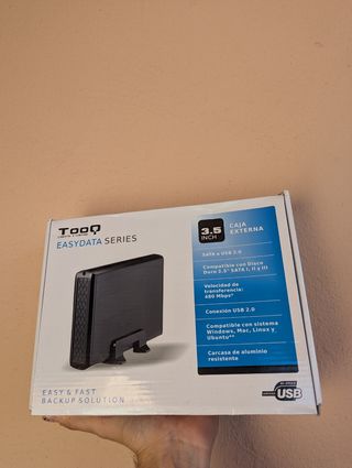 Disco Duro 60GB + Caja Externa Tooq