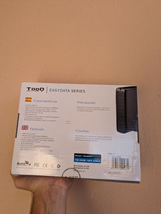 Disco Duro 60GB + Caja Externa Tooq