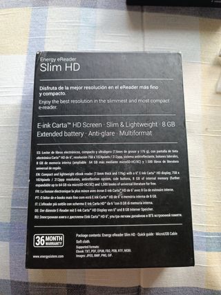 Ebook Energy Sistem Slim HD
