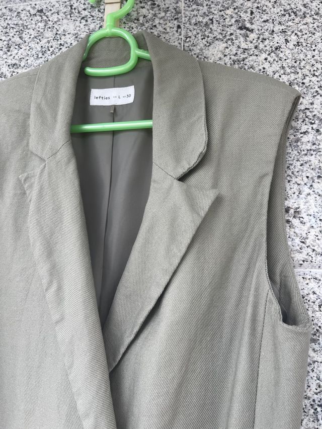 Vestido/ chaleco verde