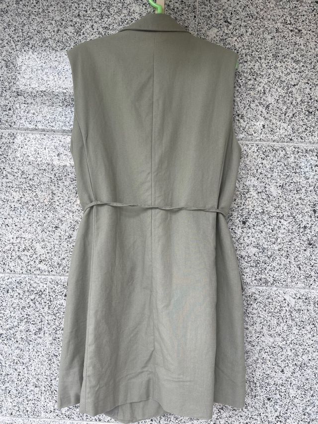 Vestido/ chaleco verde