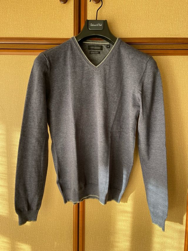 Sonny Bono Maglione a V da uomo taglia M