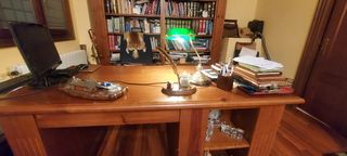 Libreria y mesa de despacho