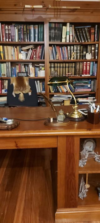 Libreria y mesa de despacho