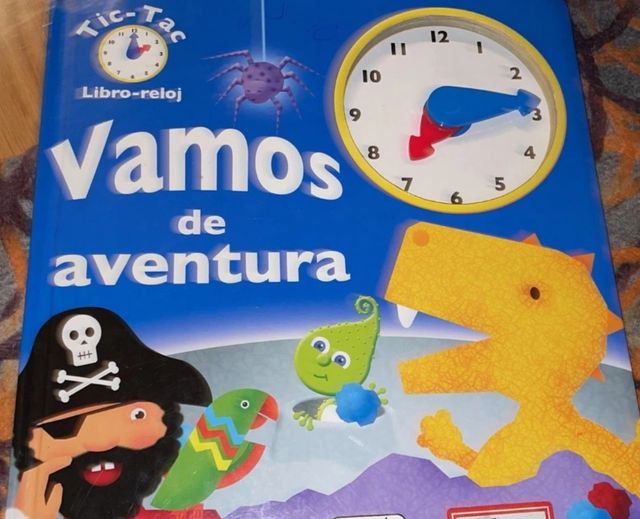 Libro-reloj vamos a la aventura