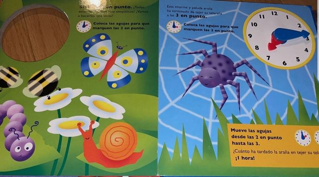 Libro-reloj vamos a la aventura