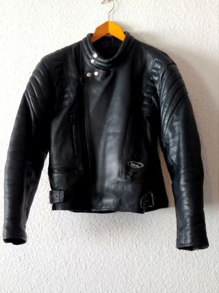 Traje mono de cuero moto