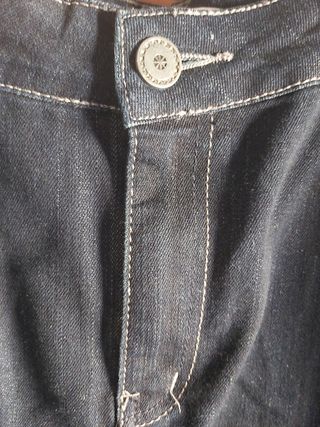 Falda vaquera  azul oscuro talla 46 