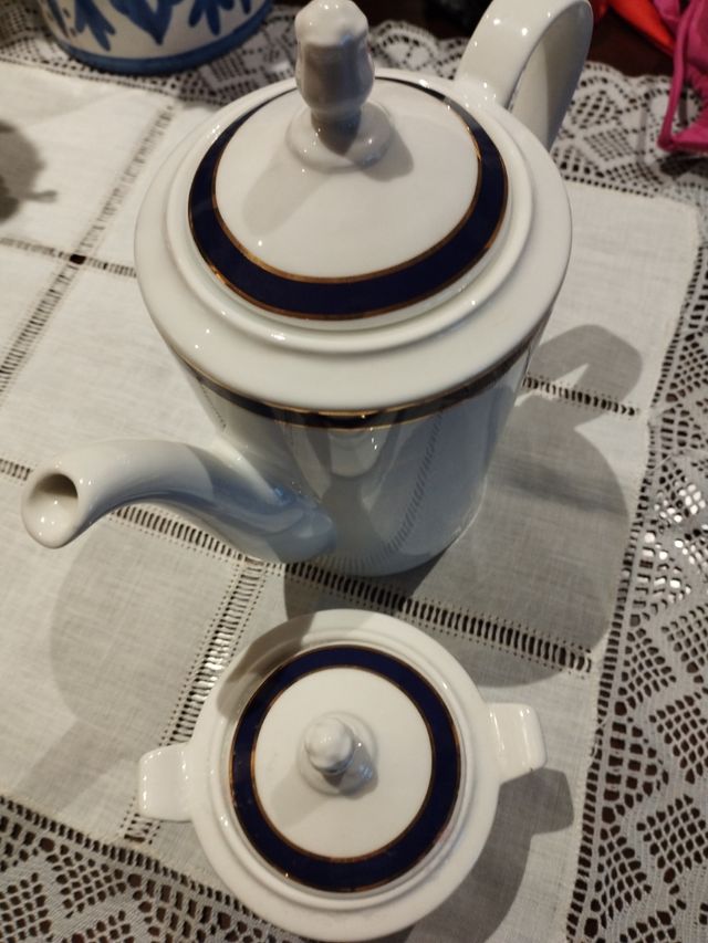 Servizio da caffè e piatti Cmielow raffinato e molto elegante