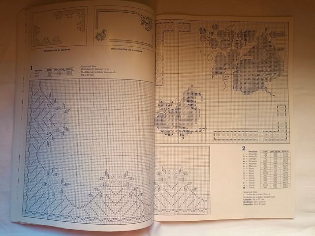 Se vende revista punto cruz-creacciones