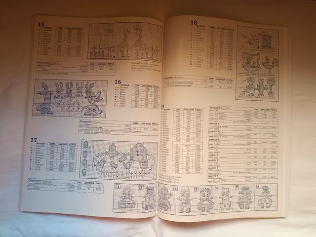 Se vende revista punto cruz-creacciones