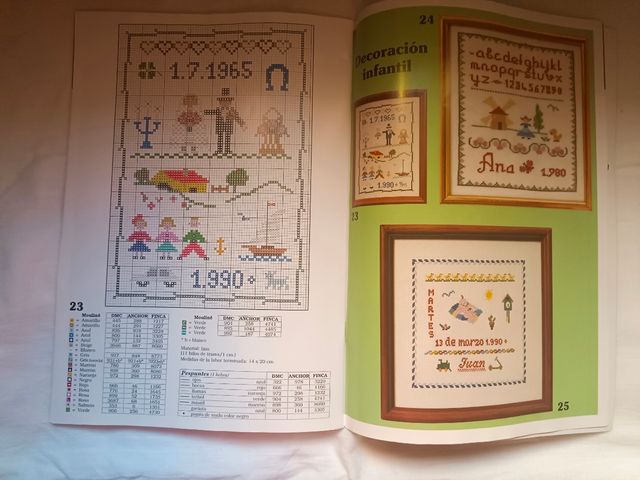 Se vende revista punto cruz-creacciones