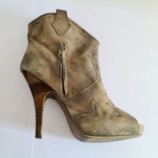 ASH BOTINES DE TACON EN ANTE Y PUNTERA ABIERTA T40