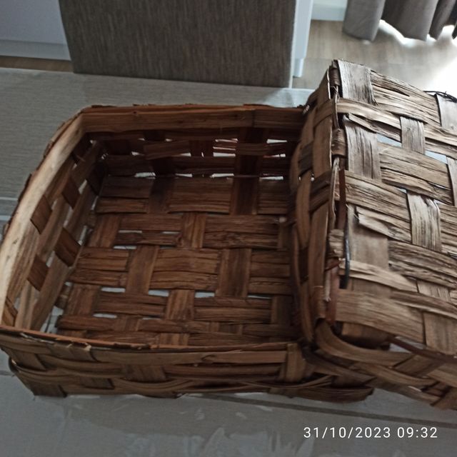 Cesto in corteccia