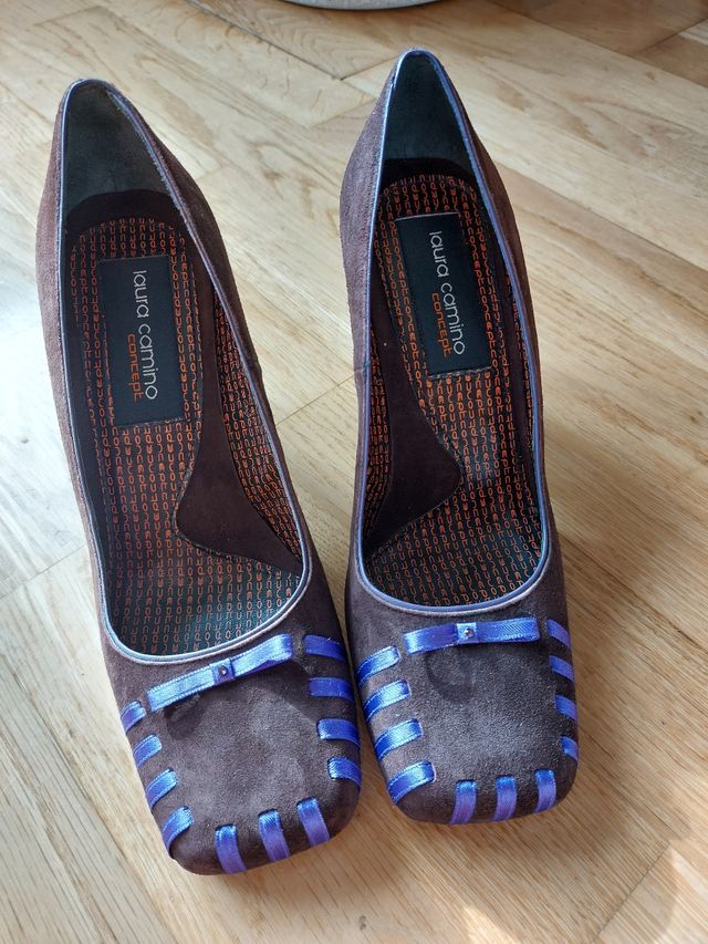 Zapatos tacon chica nuevos.