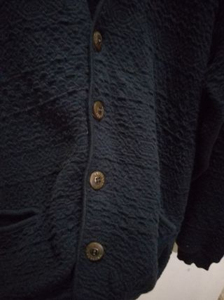 Trussardi,cardigan 100% cotone operato