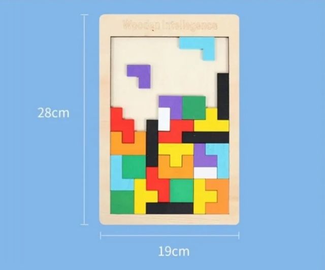 ✅️Juego Rompecabezas madera nuevo a estrenar✅️