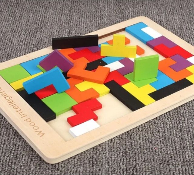 ✅️Juego Rompecabezas madera nuevo a estrenar✅️