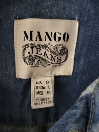 Mono tejano tejano talla 42 MANGO a estrenar