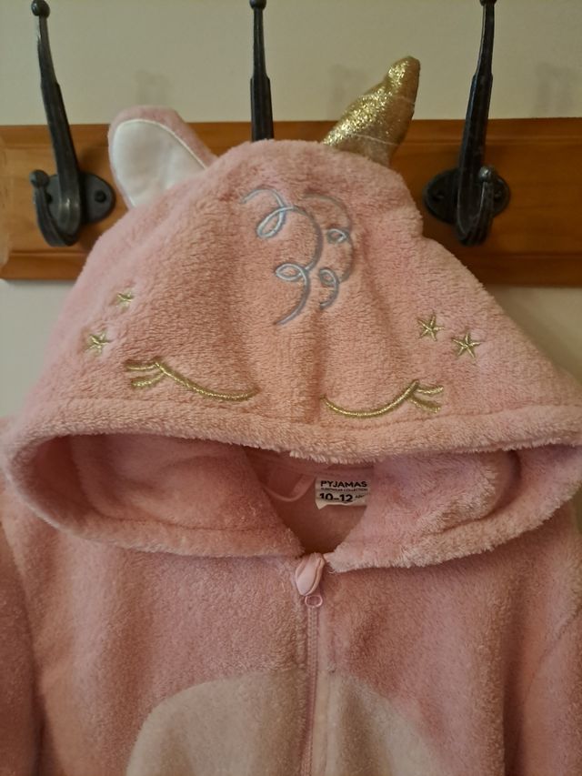 Pijama mono, talla 10-12