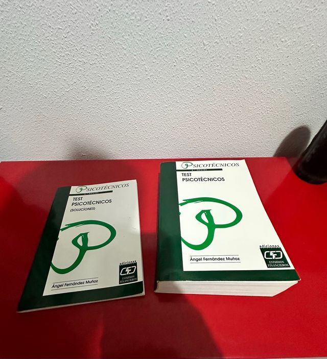 libros psicotecnicos
