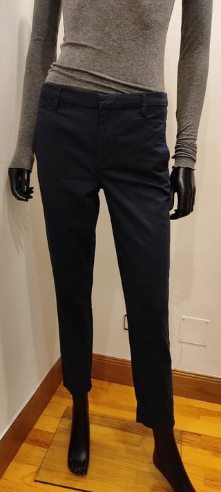 Pantalón mujer Springfield azul marino.