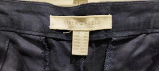 Pantalón mujer Springfield azul marino.