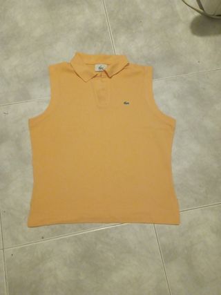 Polo de Lacoste color naranja