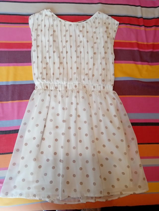 Vestido lunares Stradivarius