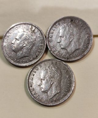 Monedas 5 ptas. Juan Carlos mundial 1982