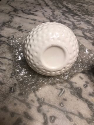Cenicero cerámica pelota de golf