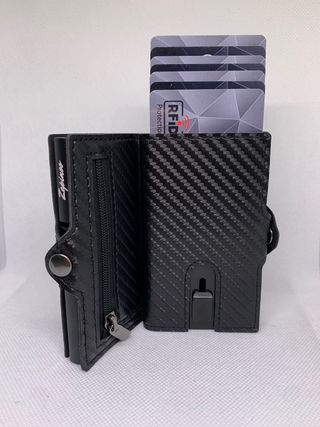 cartera PREMIUM tarjetero piel unisex