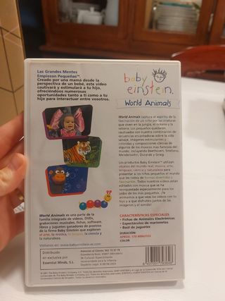 DVD  Baby Einstein (español/inglés)