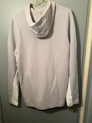 Sudadera Nike tech gris y blanco