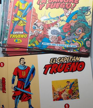 Cómic antiguo "El Capitán Trueno" (reedición)