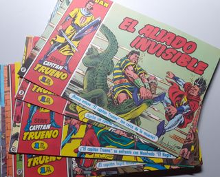 Cómic antiguo "El Capitán Trueno" (reedición)