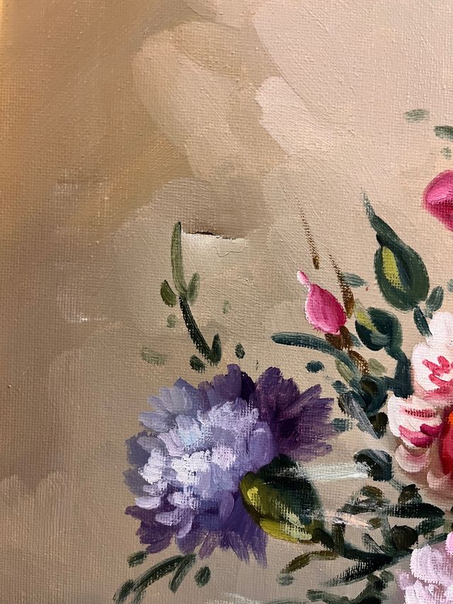 Pintura al óleo Gregorio Huerta del Río