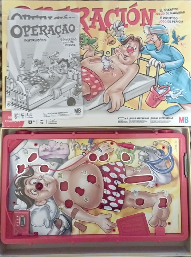 Juego juguete  mesa  Operación