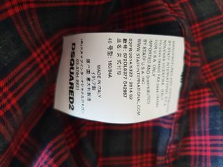 Dsquared2 camicia a quadri donna 40 IT S