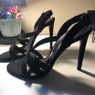 Sandalias tacón Zara
