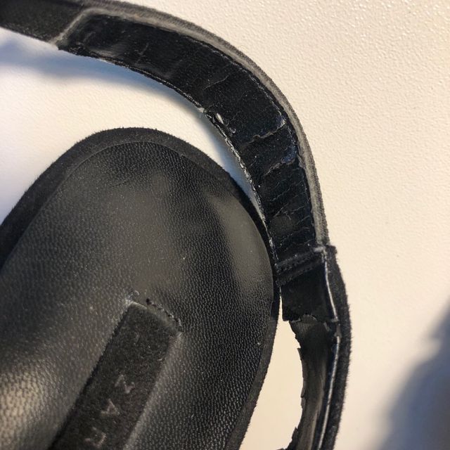 Sandalias tacón Zara