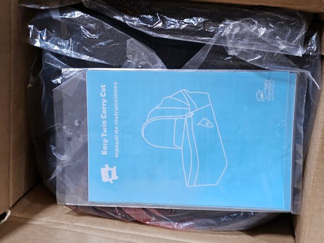 Carro gemelar Baby Monster + extras