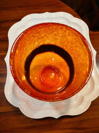 Vaso in vetro di Murano vintage anni '70/80