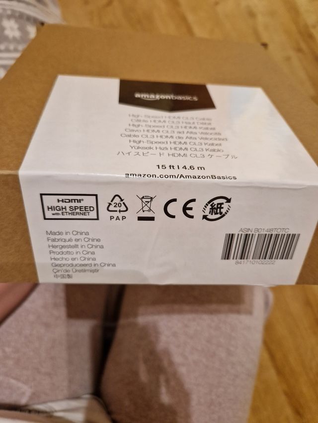 Cable HDMI CL3 alta velocidad