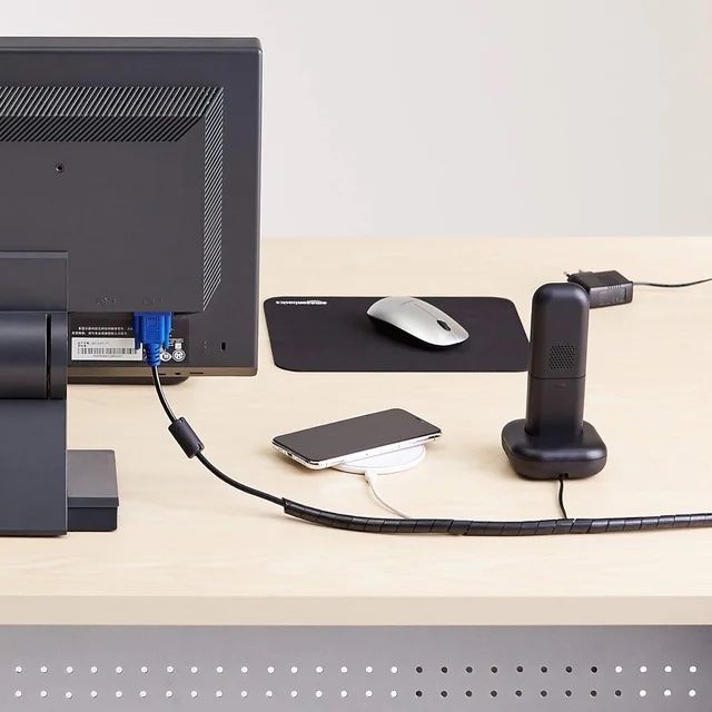 Lote 10 Organizadores de cables