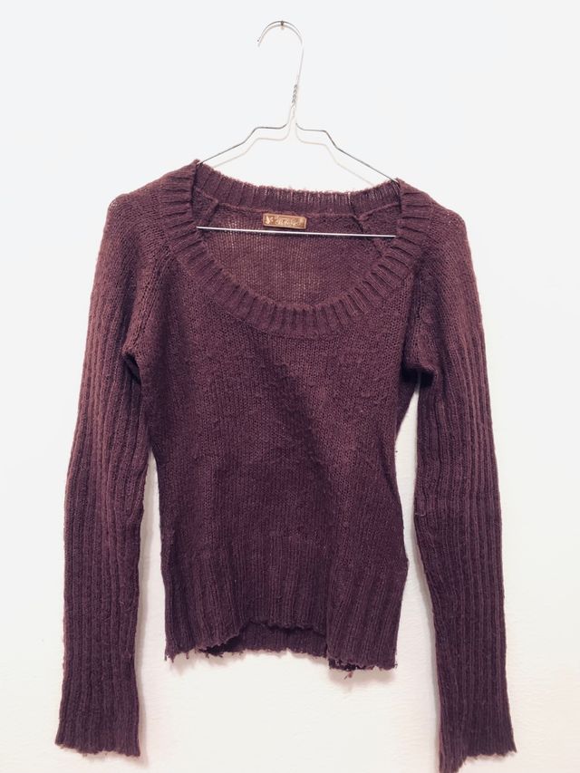maglione bordeaux