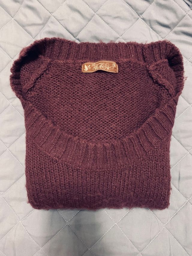 maglione bordeaux